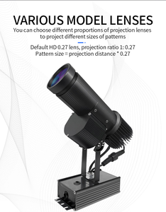 Venta caliente impermeable giratorio Gobo <span class=keywords><strong>proyector</strong></span> 20W al aire libre todavía Led puerta láser Logo <span class=keywords><strong>proyector</strong></span> aleación de aluminio - Product Image 4