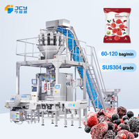 Machine d'emballage automatique multifonctionnelle VFFS personnalisée pour fruits surgelés en vrac IQF 200g 500g