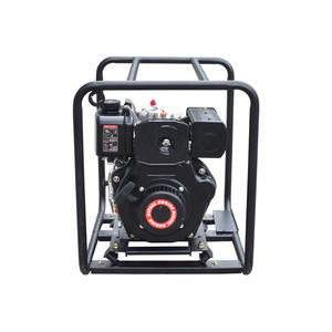 Pompe à eau diesel 186FA 9HP, auto-amorçante, 4 pouces, pour l'irrigation agricole, le drainage des inondations et le refoulement pour les systèmes agricoles - Product Image 1