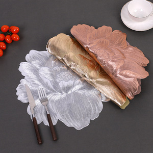 Mantel de mesa con diseño de flores de peonía, impermeable y resistente al calor, fácil de limpiar, decoración para mesa de cocina de restaurante - Product Image 2