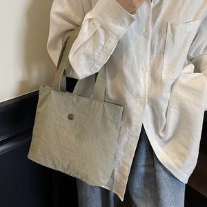 New Women Casual Lightweight Simple Canvas <b>Tote</b> Bag Versatile Mini Handbag for Books Lunch - Product Image 5