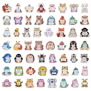 Autocollants rectangulaires personnalisés en PVC imperméable pour le Nouvel An avec impression résistante aux UV, design holographique, 100 pièces, étiquette publicitaire - Product Image 4