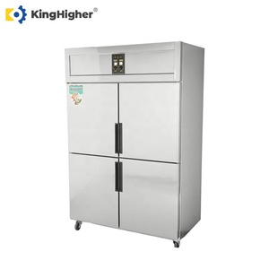 Congélateur vertical commercial à usage intensif Refroidisseur à air Réfrigération directe Grande capacité Réfrigérateur <span class=keywords><strong>multi</strong></span>-portes à double température - Product Image 2