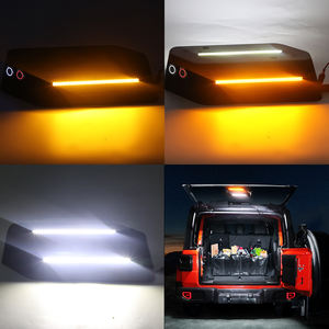 Loyo Module <span class=keywords><strong>clignotant</strong></span> ambre d'urgence arrière en verre porte élévatrice dôme d'urgence Led Cargo Light <span class=keywords><strong>pour</strong></span> Jeep Wrangler Jl TJ - Product Image 5