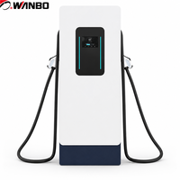 Borne de recharge rapide DC pour véhicules électriques Wanbo-560, norme européenne, double pistolet, 60-320 kW, CCS2, OCPP 1.6, CE