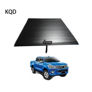 KQD-camioneta retráctil todoterreno, accesorio de aluminio manual, cubierta tonneau con cerradura para Revo, gran oferta