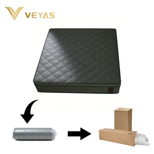 Matelas en mousse compressée respirant King Size pour chambre d'hôtel, faible MOQ, 1 pièce, vente en gros d'usine, épaisseur 30 cm, compact - Product Image 1