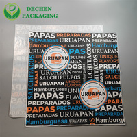 Doublures en papier d'emballage de charcuterie enduit personnalisé pour paniers alimentaires Utilisation simple face pour le pain Biscuits Chewing-gum