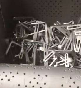 ファウンドリーメタルクリーニングQ3210ラバークローラーベルトショットブラストクリーニングマシン - Product Image 3