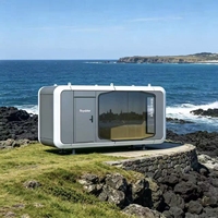 Villa préfabriquée en acier Royalstar F16, appartement au design moderne, maison conteneur préfabriquée à énergie solaire pour le camping en bord de mer