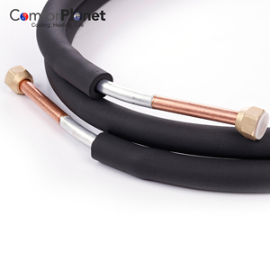 Yüksek kaliteli klima PE yalıtımlı bakır boru bakır boru kiti soğutma sistemi için yalıtımlı bakır alüminyum boru - Product Image 5