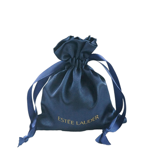 Sacs cadeaux en velours personnalisés à cordon coulissant, vente en gros, sacs anti-poussière pour bijoux, emballage avec logo personnalisé, adaptés à toutes les tailles de colliers - Product Image 1