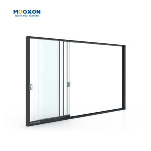 Porte coulissante en verre sans cadre pour balcon, patio, entrée avec système de rail en acier inoxydable - Product Image 3