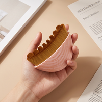 Brosse de massage lymphatique personnalisée avec logo pour le visage, outil de drainage et de sculpture du visage pour la mâchoire
