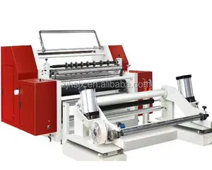 CE-WFQ-1600A BOPP/ PET/ CPP/ CPE/ PVC Kupfer papier Aluminium folie Rollband Slitter Aufwickel maschine