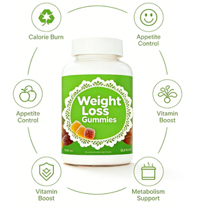 Gomitas para Apoyar un Estilo de Vida Saludable |   Sabores de Frutas |   Suplemento Dietético para Adultos |   Apoyo para el Control del Peso - Product Image 3