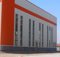 Bâtiment à structure métallique personnalisée, bâtiment industriel assemblé, construction de bâtiments à structure en acier à plusieurs étages
