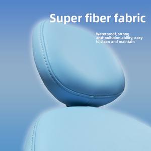 Fauteuil <span class=keywords><strong>dentaire</strong></span> électrique en cuir microfibre certifié CE pour traitement oral complet - Product Image 4