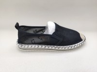 Chaussures décontractées pour femmes, espadrilles plates personnalisables en gros avec logo, dessus en maille respirant, confortables, légères, antidérapantes pour le printemps