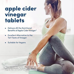 Complément Minceur OEM à Succès : 180 Comprimés Halal de Vinaigre de <span class=keywords><strong>Cidre</strong></span> de Pomme 750mg avec Magnésium et Calcium - Product Image 4