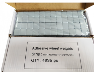 Nouveaux poids d'équilibrage de roues en acier 1/4 oz, autocollants pour l'équilibrage des roues de voiture - Product Image 2