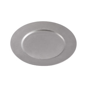 Assiette Ronde en Acier Inoxydable Style Rétro Japonais Luxshiny pour Steak, Dîner, Sushi, Desserts, Gâteaux, Bonbons et Fruits - Product Image 6