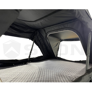 Tente de toit rigide pour voiture SNDN 4x4, ouverture latérale, 2-4 personnes, largeur 1,8 m, type coquille, imperméable, pour camping et extérieur, modèle SD10-17 - Product Image 6