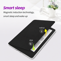 Desain Kustom 6.8/7 Inci Sarung Kindle Lepas Pasang Kulit PU Kindle Paperwhite Generasi ke-13 2026 Sarung E-reader Akrilik Magnetik