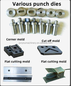 Macchina Multifunzione Elettrica per Punzonatura e Taglio di Profilati Angolari e Canaline - Product Image 6
