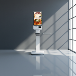 Kiosco de Pago de <span class=keywords><strong>Autoservicio</strong></span> Vertical de 21.5/24/27/32 Pulgadas con Pantalla Táctil, Carcasa Metálica Intel I5, SDK, Estilo <span class=keywords><strong>McDonald</strong></span>'s - Product Image 1