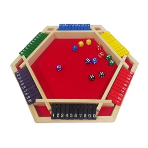 Caldo nuovo arrivo classico in legno 6 vie scatola chiusa famiglia partito gioco di legno <span class=keywords><strong>da</strong></span> <span class=keywords><strong>tavolo</strong></span> gioco per adulti o bambini - Product Image 1