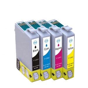 Cartouche d'encre compatible T1281 T1282 T1283 T1284 pour Epson Stylus SX125 SX130/S22 SX420W SX425W SX435 BX305F BX305FW SX230 <span class=keywords><strong>SX235W</strong></span> - Product Image 4