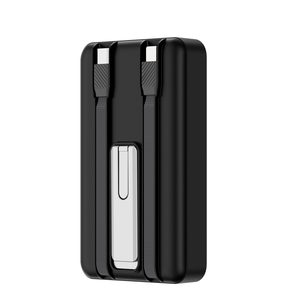 Batterie externe portable de haute qualité 10000mAh 22.5W avec charge sans fil et câble intégré - Product Image 4