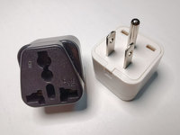 Adaptateur de prise d'alimentation universel UK/US/EU à 3 broches de haute qualité, USA, japon, Canada