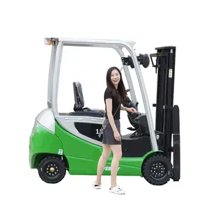 Everlift 3000 Kg Lithium Battery Forklift Truck 4 M- 6 M Electric Forklift Triplex 3-stage Mast China Forklift