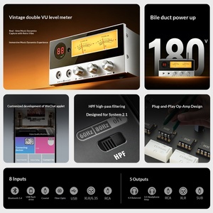 <span class=keywords><strong>Amplificador</strong></span> de Válvulas Profesional <span class=keywords><strong>para</strong></span> el Hogar M2, DAC/<span class=keywords><strong>Amplificador</strong></span> de Auriculares con Preamplificador de Tubo de Alta Fidelidad sin Pérdidas USB, Aleación de Aluminio - Product Image 2