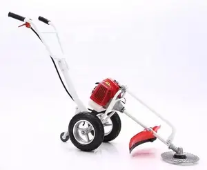 Multi function 2.2kw 2 stroke hand push model power weeder tiller