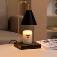 Lampe chauffe-cire électrique Zeal Lighting moderne pour aromathérapie, décor de chevet, diffuseur de parfum à intensité réglable