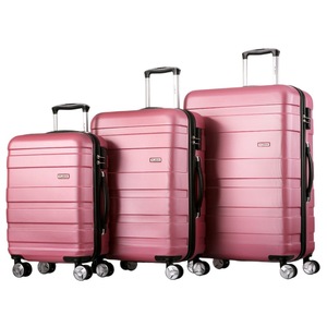 <b>Suitcase</b> Solid Color 10kg Swivel <b>Wheels</b> Wear Resistant Anti Theft Shockproof Neutral Gender - Product Image 5