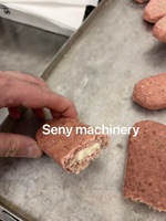 Machine automatique multifonctionnelle de fabrication de tourte à la viande de Seny SY-800 Machine à escalopes de poulet à gâteau aux crevettes
