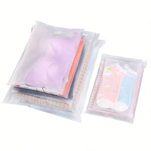 Bolsa de Plástico LDPE con Cierre Transparente, Resellable, con Refuerzo Lateral, Diseño Personalizable, Ecológica y Biodegradable, en Oferta - Product Image 1