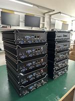Mini PC Wanlan Ultra Pequeño de Bajo Consumo, 6 Núcleos i3 de 13ª Generación 1315U, 2 RJ45, 2 DDR4, 8 USB, 6 RS232, Micro PC Industrial