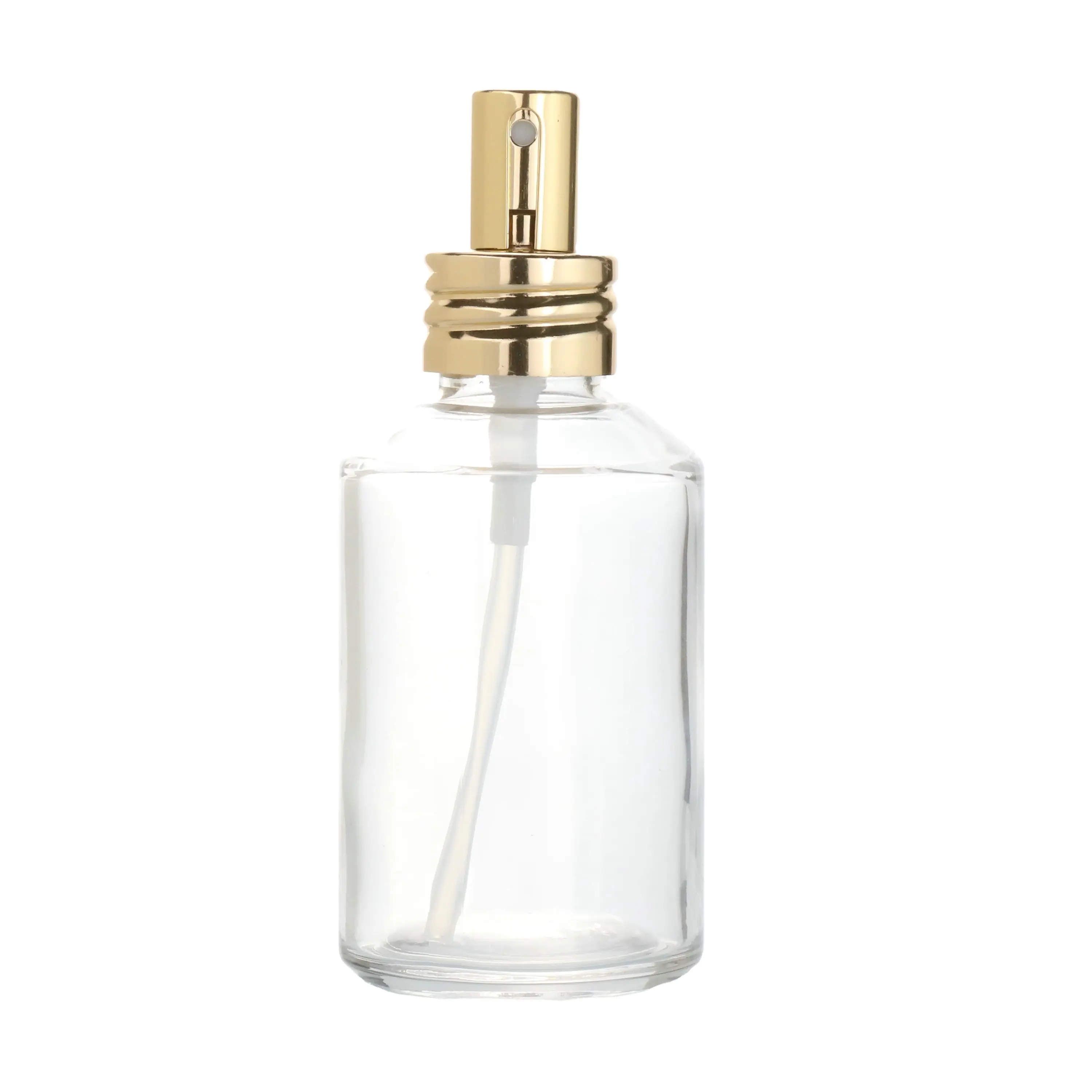 2 Oz En 4 Ounce 100Ml 120Ml Matte Clear Glazen Spuitfles Met Glimmend Gouden Fijne Mist Spuit