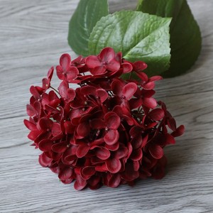 <b>Artificial</b> Flower French <b>Hydrangea</b> European Style Hand Feel Moisturizing to the Touch Wedding Home Decoration - Product Image 6
