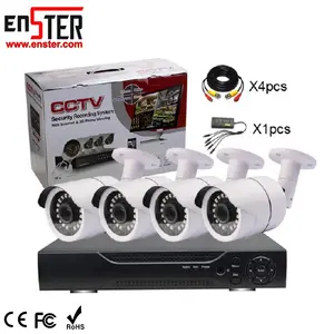 Cámara tipo bala para exteriores, sistema de cámara Ahd Cctv, Kit Dvr de alta calidad