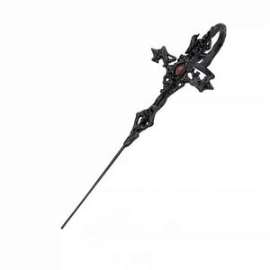 Joyería gótica encantadora para la oreja, delicados ganchos de luna para la oreja, pendientes de cruz de cuervo para mujer, accesorios de joyería para boda - Product Image 2