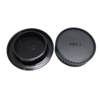 Accessoires pour appareils photo numériques Massa Photographic Equipment : Capuchon d'objectif arrière, capuchon avant du boîtier et capuchon d'objectif arrière personnalisés