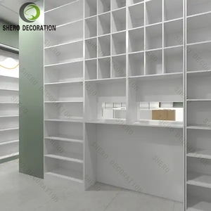 Modern Drugstore Shop Interior Designs Medical Store Furniture Custom Pharmacy Shelving Display <b>Shelves</b> for Sale - Product Image 5