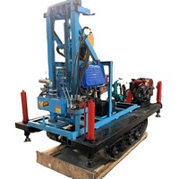 Foreuse hydraulique portable diesel pour puits d'eau, 120 m, équipement de forage de puits d'eau domestique rural, fournisseur