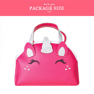 Bolso de moda para niños, bonito bolso rosa para teléfono móvil, lápices labiales cosméticos, monedero de juguete para jugar de <span class=keywords><strong>princesa</strong></span>, maquillaje para niñas pequeñas - Product Image 6